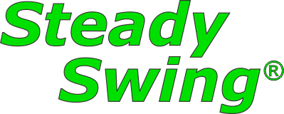 Steady Swing golf training aid logo.